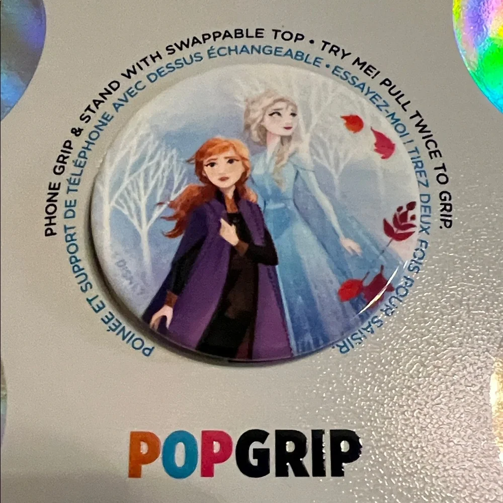 Disney Frozen II PopGrip - Blue and White